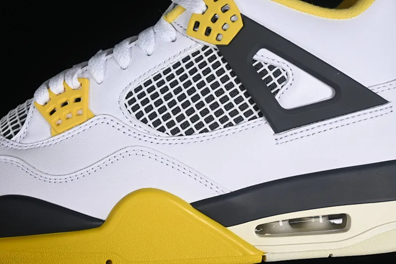 All categories Air Jordan Jordan series basketball shoes Air Jordan 4 GX foreign trade version Air Jordan 4 Retro "Vivid Sulfur" AJ4 Joe 4 Bai Lei Gong AQ9129-101